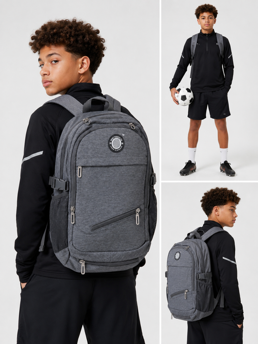 Pro Touch Soccer Academy Rucksack with Ball Mesh Net - 2026/27